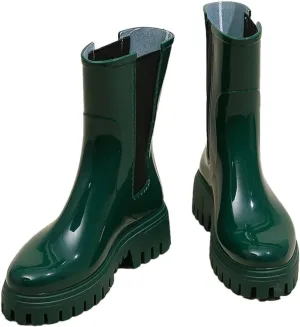 Rain Boots For Women Rainproof And Waterproof Shoes Short Non-Slip Fishing Rubber Boots Work Rubber Shoes