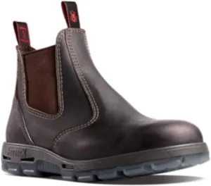 Red Back Boots UBOK Dark Brown Soft Toe Size 12 US/ 11 AU (on pull tags)
