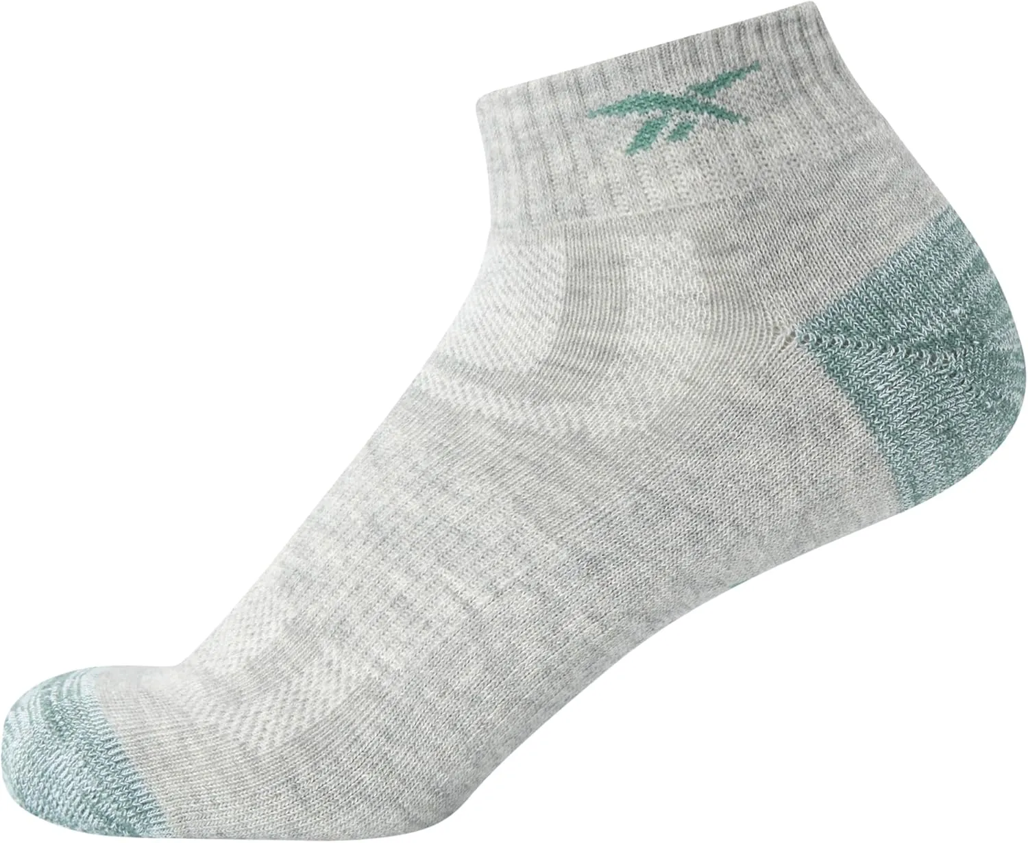 Reebok Womens Socks - 6 Pack Quarter Cut Moisture Wicking Stretch Performance Cushioned Socks for Women (Sizes: 4-10)