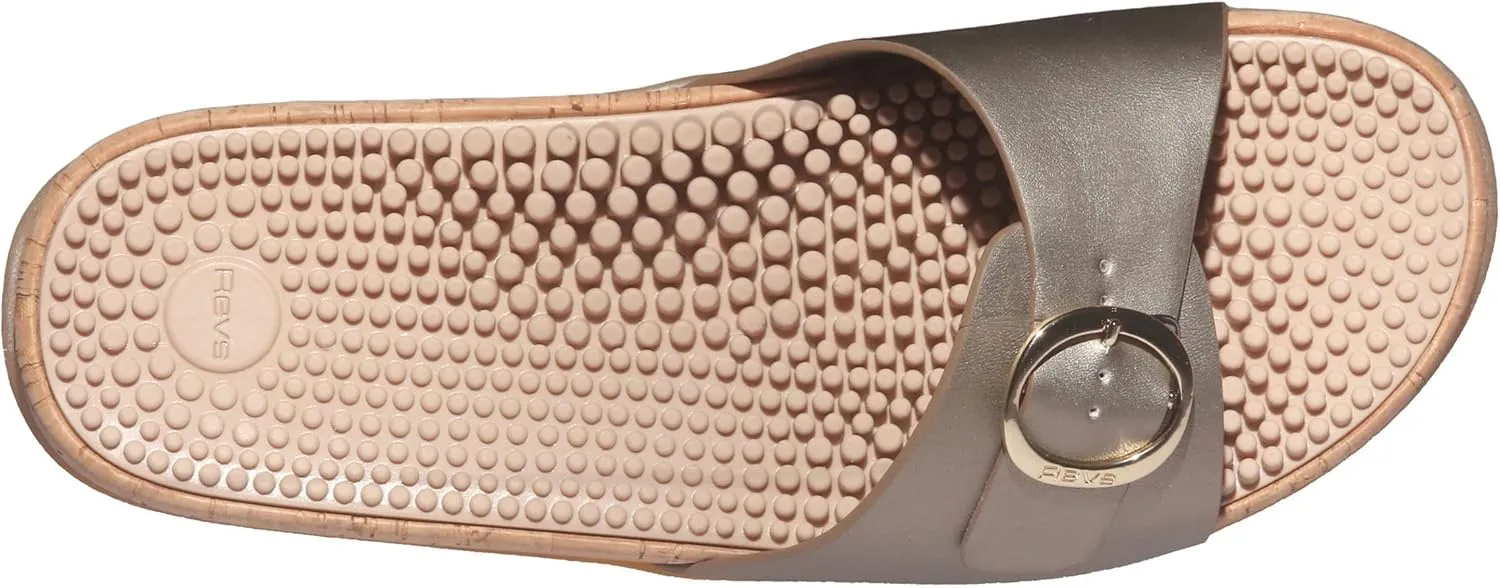 Revs - Katrine - Women’s Single Strap Reflexology Massage Sandals