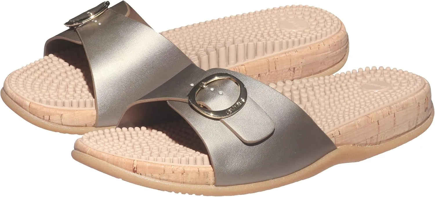 Revs - Katrine - Women’s Single Strap Reflexology Massage Sandals