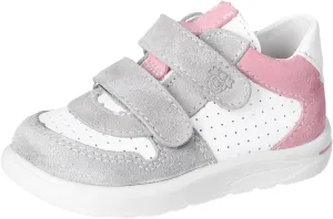 RICOSTA Emmo Boys Girls Low Top Sneakers, White Mallow 830, 27 EU