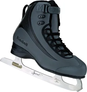 Riedell Skates - Soar Adult Ice Skates- Recreational Soft Beginner Figure Ice Skates