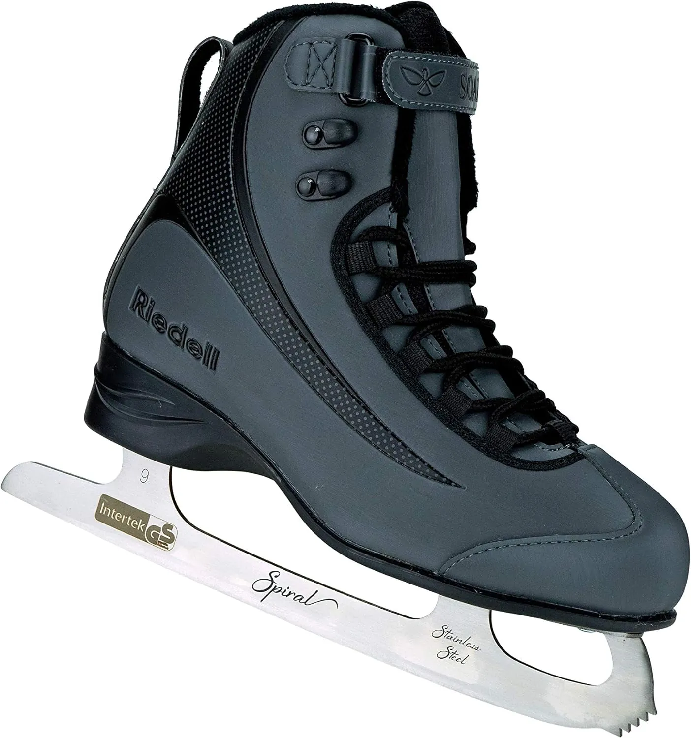 Riedell Skates - Soar Adult Ice Skates- Recreational Soft Beginner Figure Ice Skates