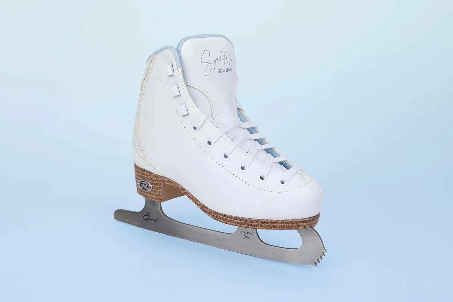 Riedell Sparkle Ice Skates - Recreational Soft Beginner Figure Ice Skates | Snow