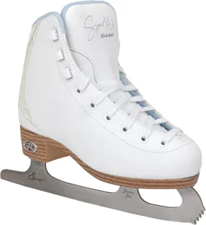 Riedell Sparkle Ice Skates - Recreational Soft Beginner Figure Ice Skates | Snow