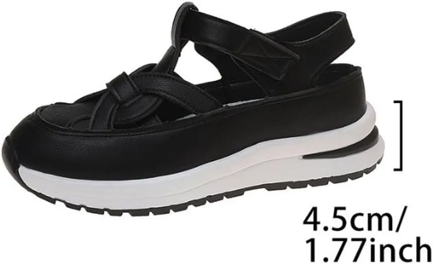 RJDJ 2025 Bomre Shoes Orthopedic Sandals for Women, Arch Support Sandals, Summer Platform Wedge, Plus Size Hollow-Out