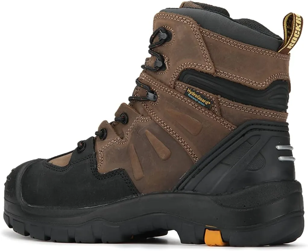 ROCKROOSTER Woodland Ⅱ- Men's 6" Soft Toe Waterproof Work Boots EH AK639