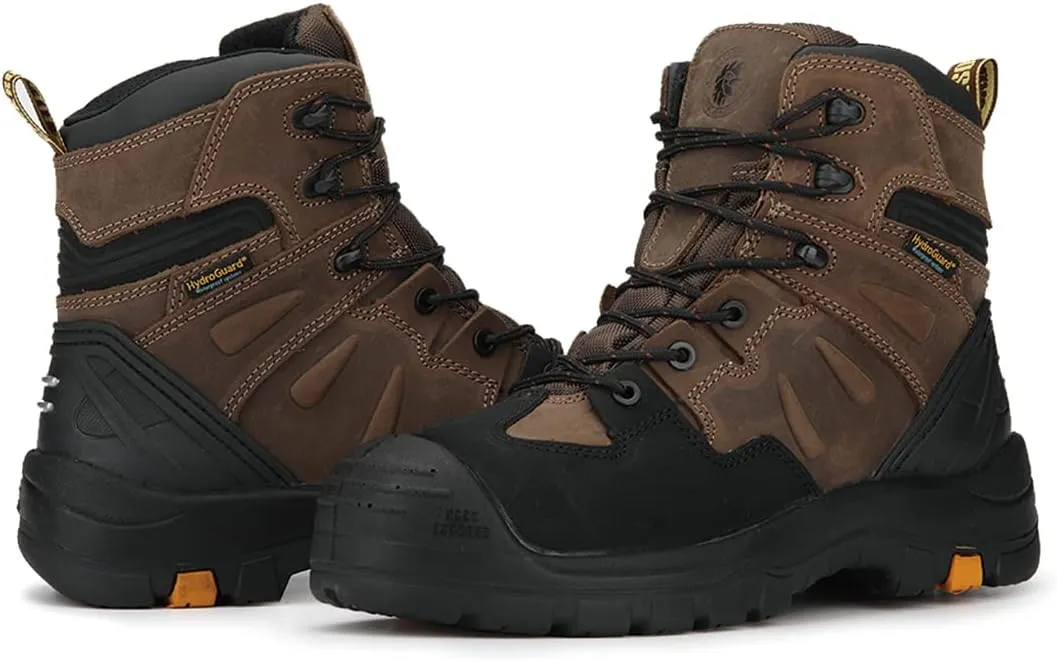 ROCKROOSTER Woodland Ⅱ- Men's 6" Soft Toe Waterproof Work Boots EH AK639