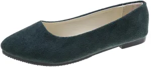 Rojeam Womens Flats Shoes Portable Pumps Ballet Flat Slip-on Ballerina Pumps Shoes Ladies Loafers