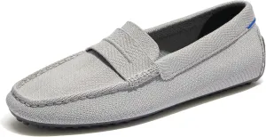 Rothy's The Driving Loafer Men's Slip-On Shoes, Casual Loafers, Made from Recycled Plastic Bottles & Machine Washable