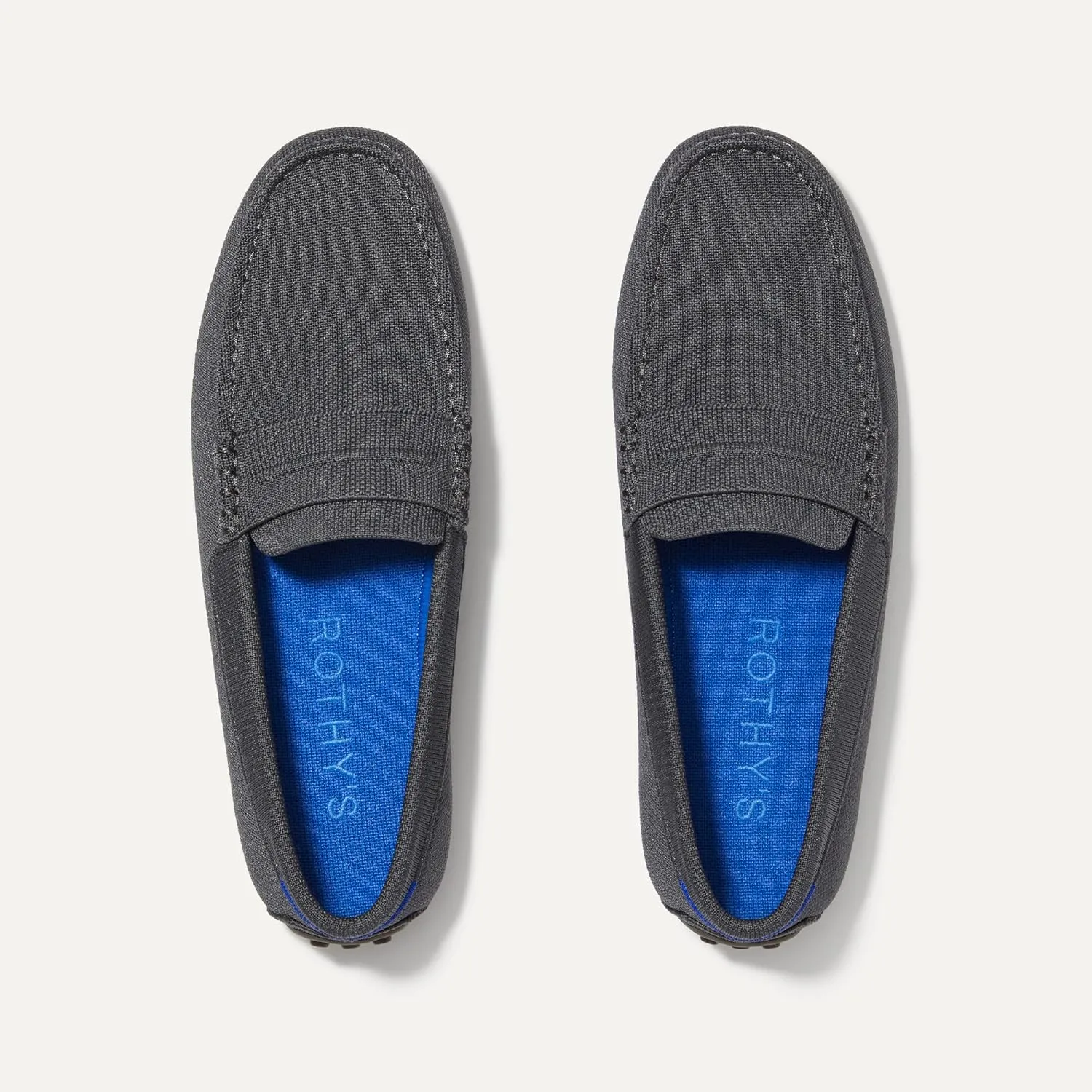Rothy's The Driving Loafer Men's Slip-On Shoes, Casual Loafers, Made from Recycled Plastic Bottles & Machine Washable