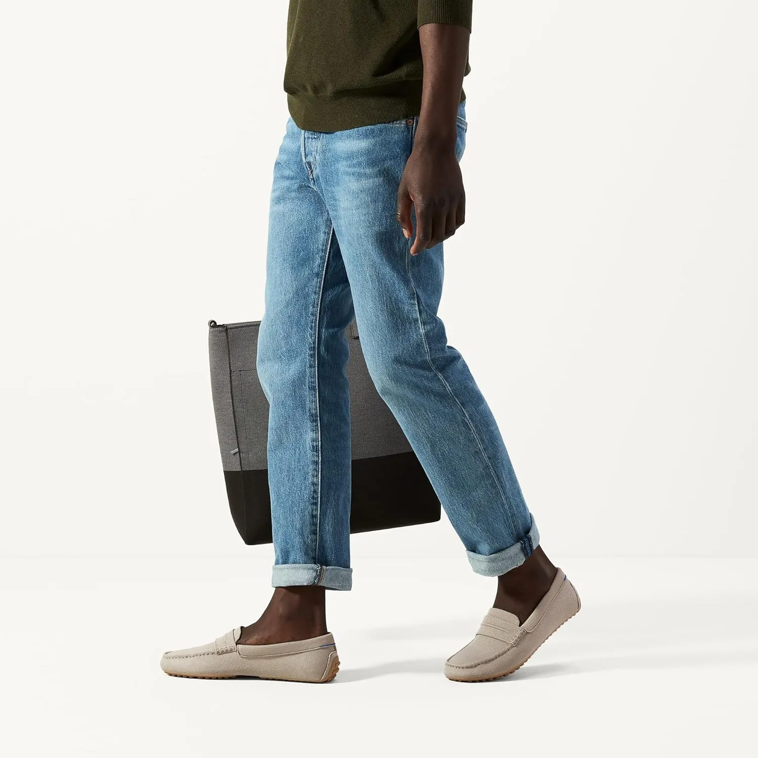 Rothy's The Driving Loafer Men's Slip-On Shoes, Casual Loafers, Made from Recycled Plastic Bottles & Machine Washable