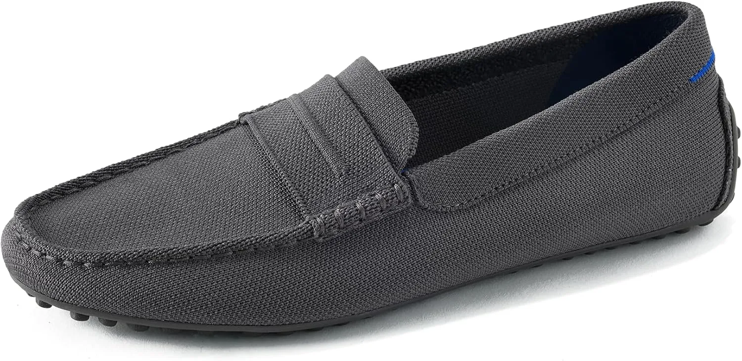 Rothy's The Driving Loafer Men's Slip-On Shoes, Casual Loafers, Made from Recycled Plastic Bottles & Machine Washable