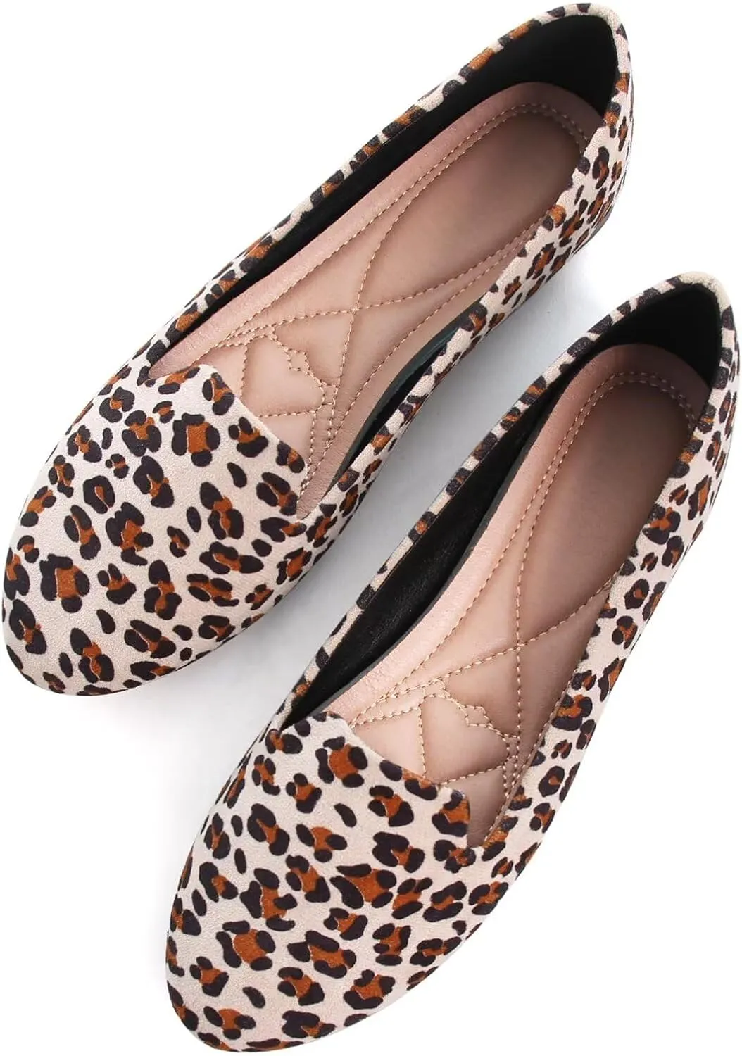SAILING LU Women Round Toe Flats Comfortable Fashion Ballet Flat Shoes for Women Dressy Slip-ons Loafers
