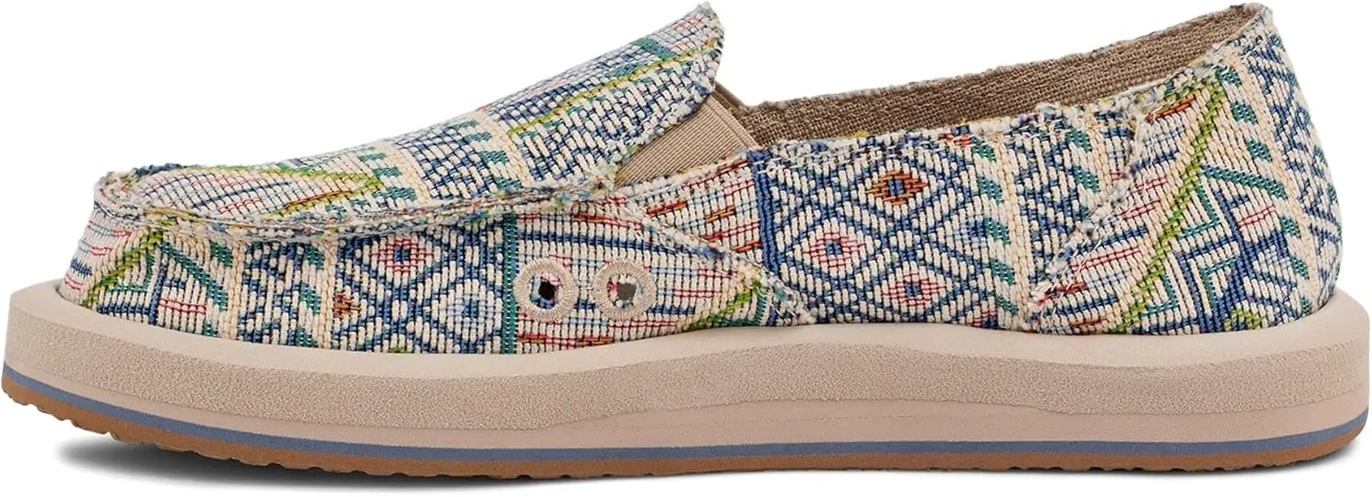 Sanuk Donna ST Patchwork Loafers
