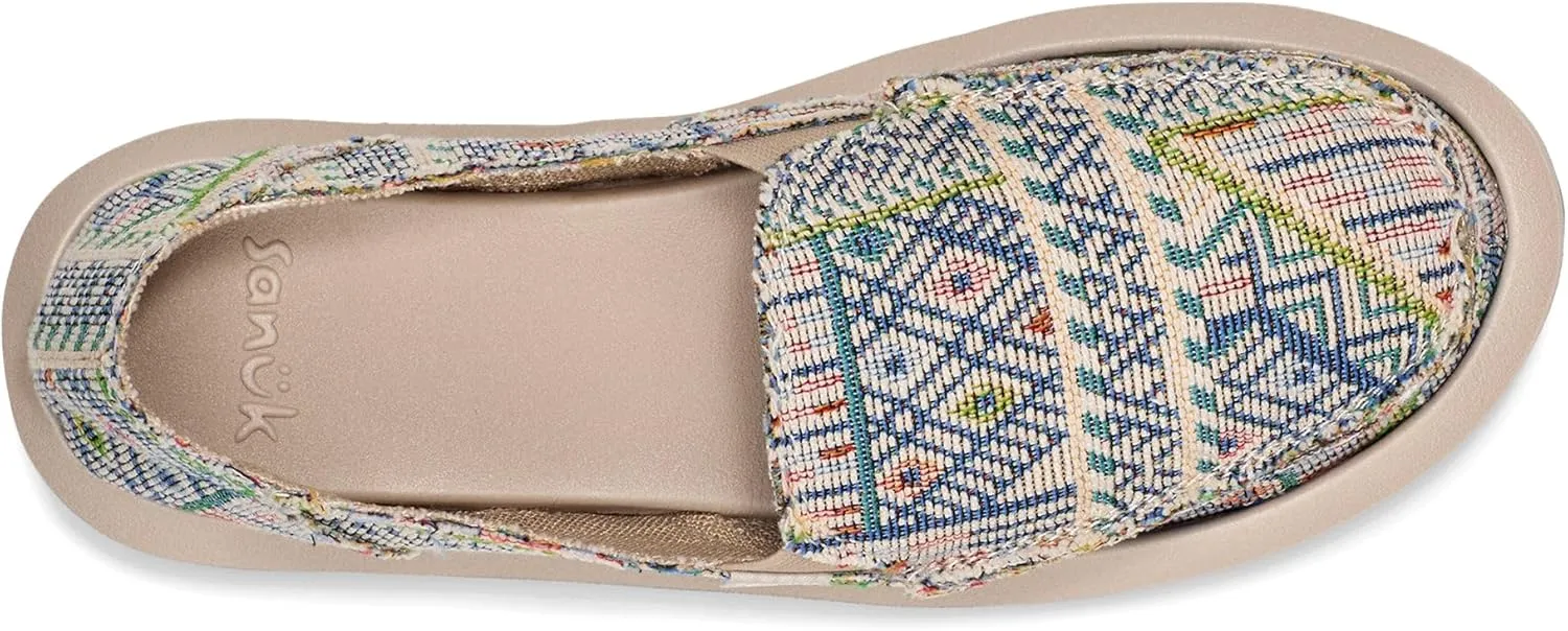 Sanuk Donna ST Patchwork Loafers