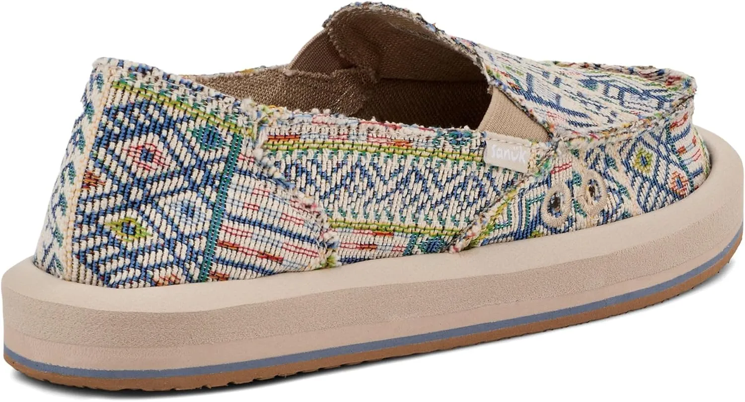 Sanuk Donna ST Patchwork Loafers