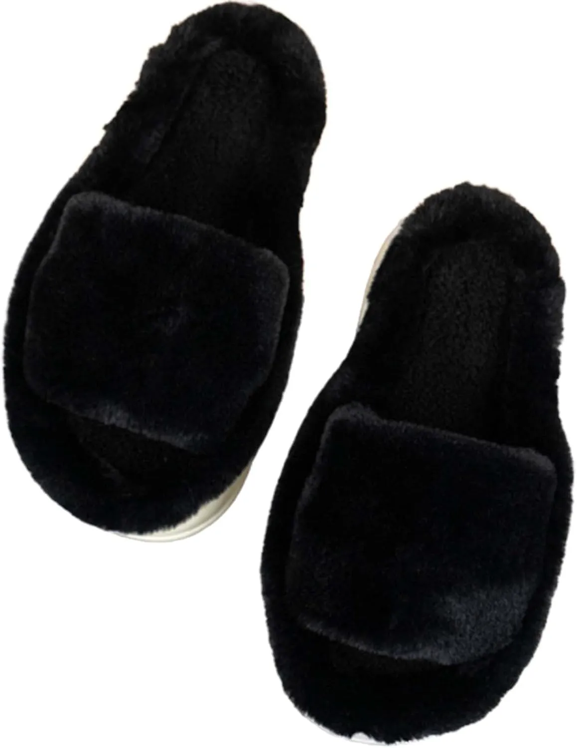 SBGMoSJ Winter House Slippers for Women Indoor Winter Slippers Womens Slippers Size 7 Memory Foam Fuzzy Slippers Women Outdoor Christmas Lights Gifts for Men 2023