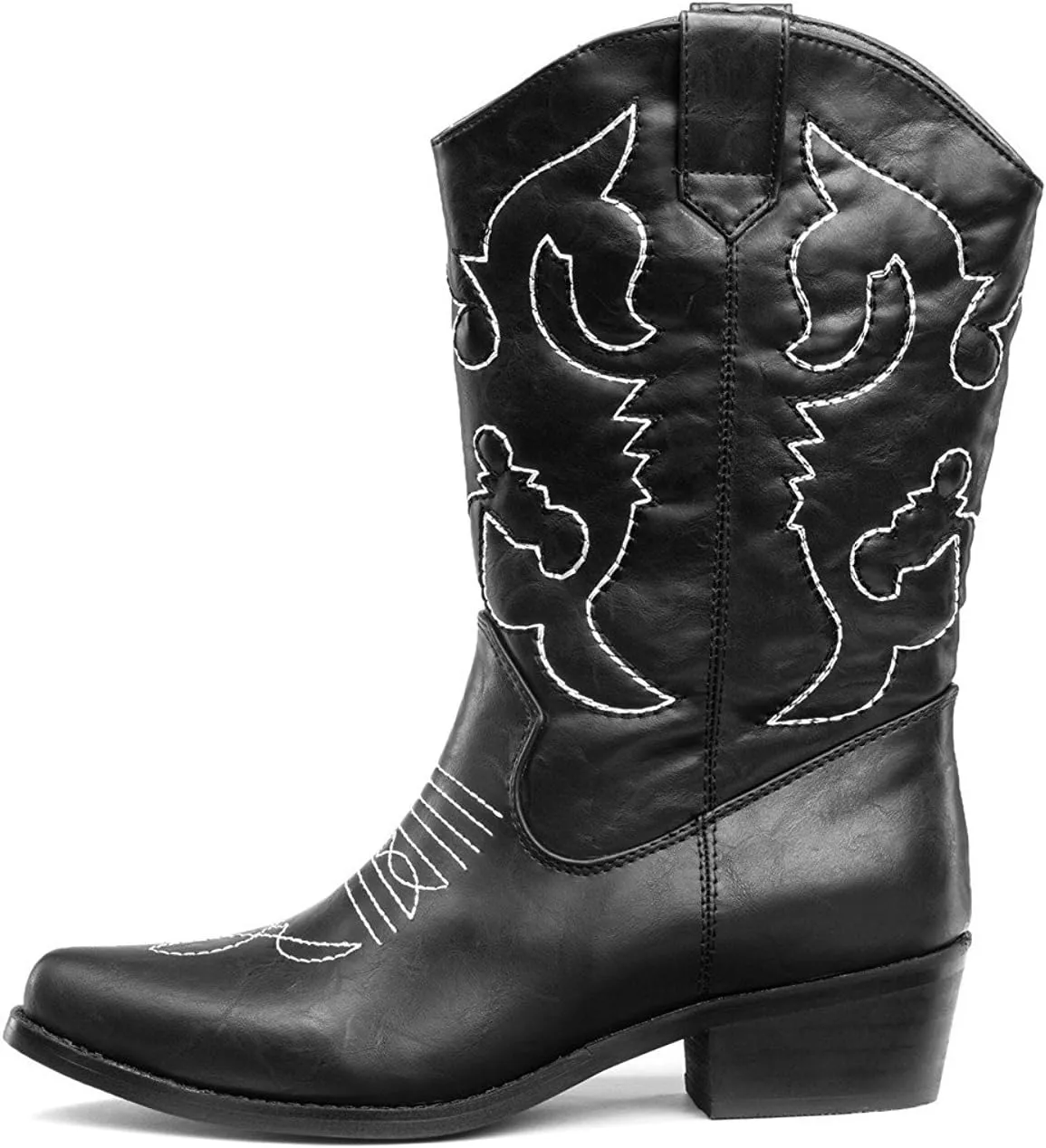 SheSole Cowboy Boots for Women Wide Calf Cowgirl Boots Western Boots Pointed Toe