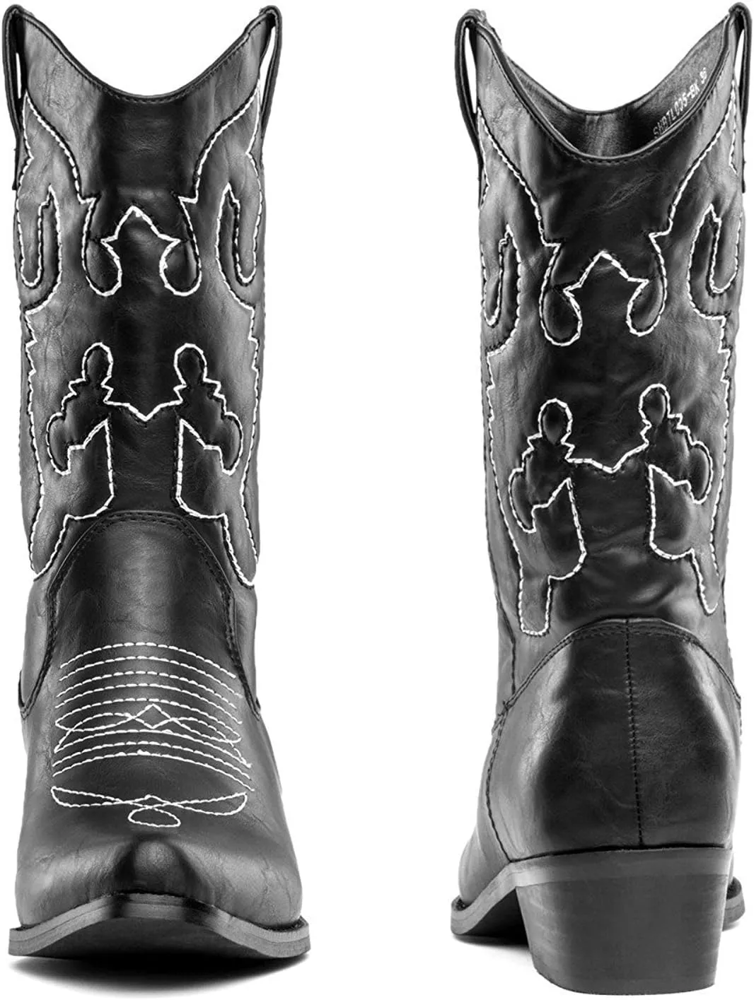 SheSole Cowboy Boots for Women Wide Calf Cowgirl Boots Western Boots Pointed Toe