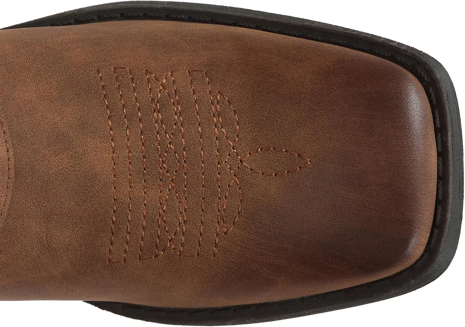 SheSole Women's Cowgirl Boots with Buckles Wide Mid Calf Western Cowboy Boots Square Toe