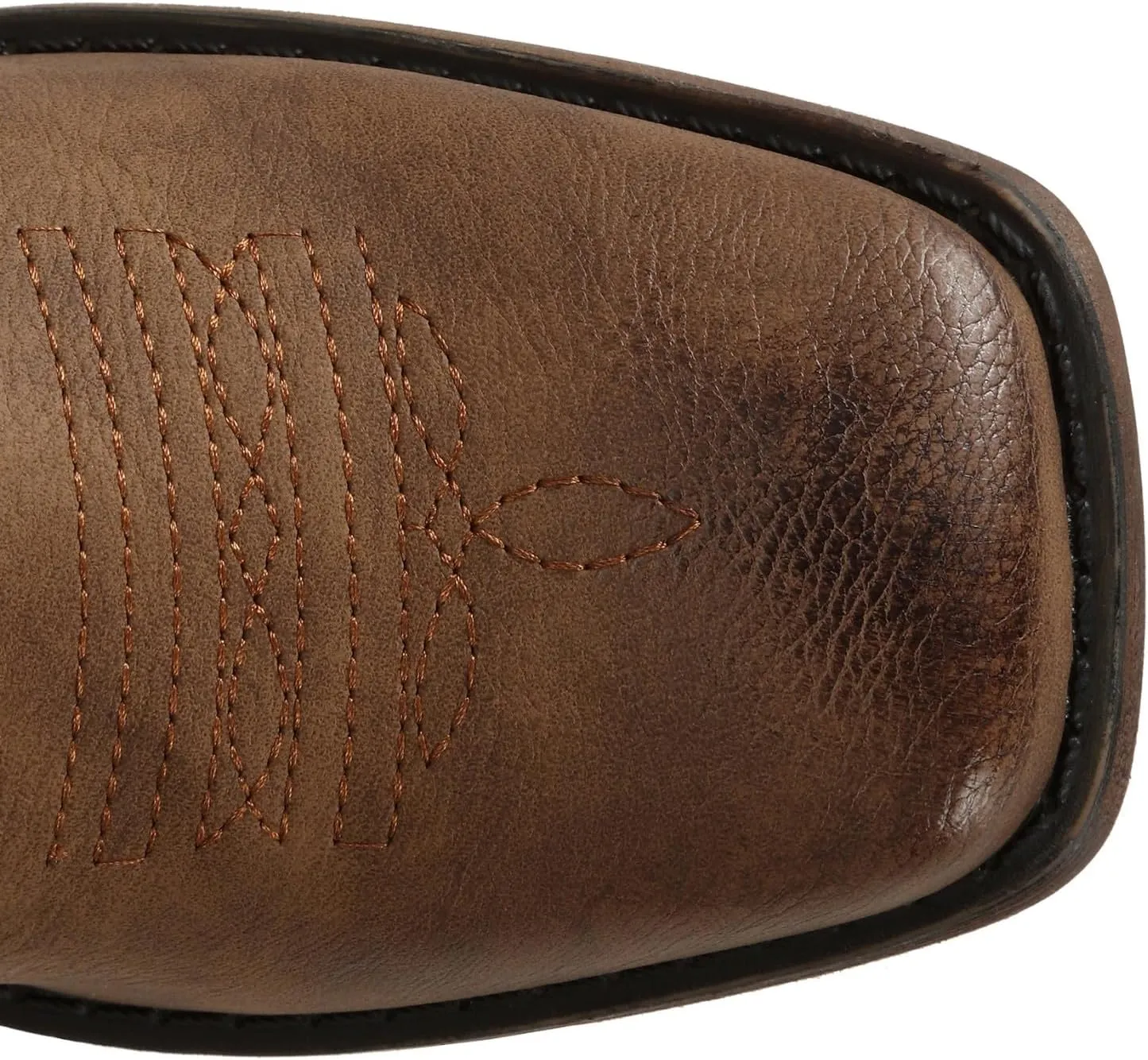 SheSole Women's Wide Width Cowboy Boots Square Toe Mid Calf Western Cowgirl Boots