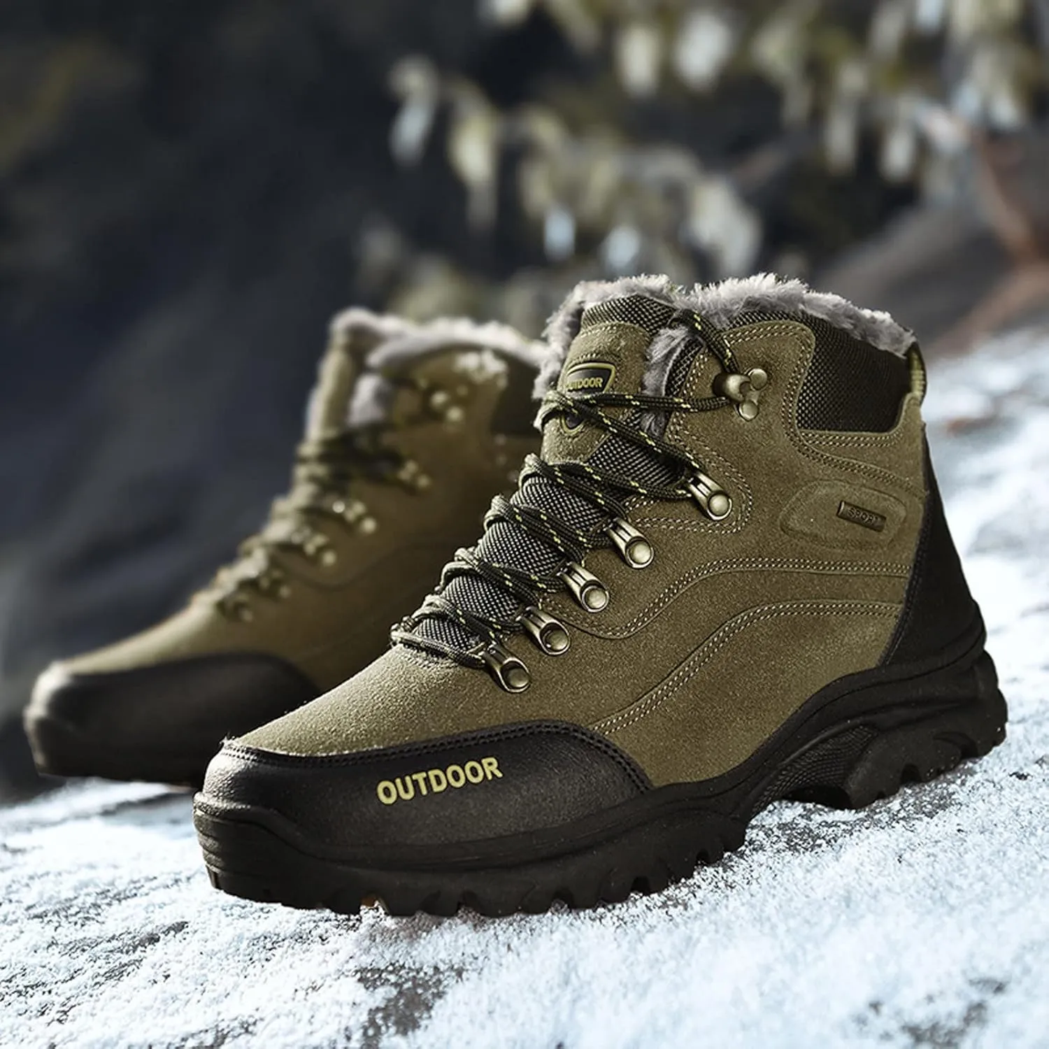 Shije mens Hiking Boots