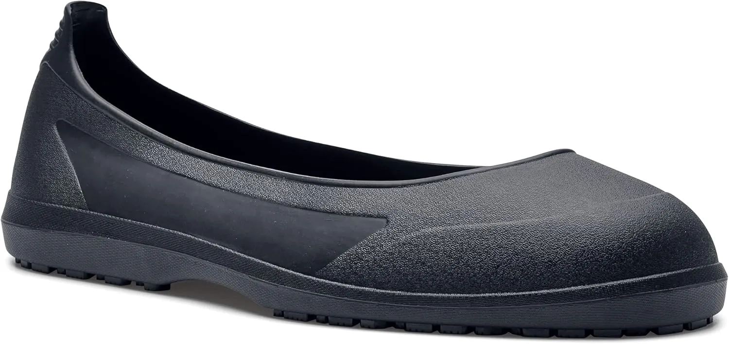 Shoes for Crews Crewguard Chill, Men's, Women's, Unisex Overshoes, Slip Resistant, Water Resistant, Black, L, Men's 10-12 / Women's 12-14