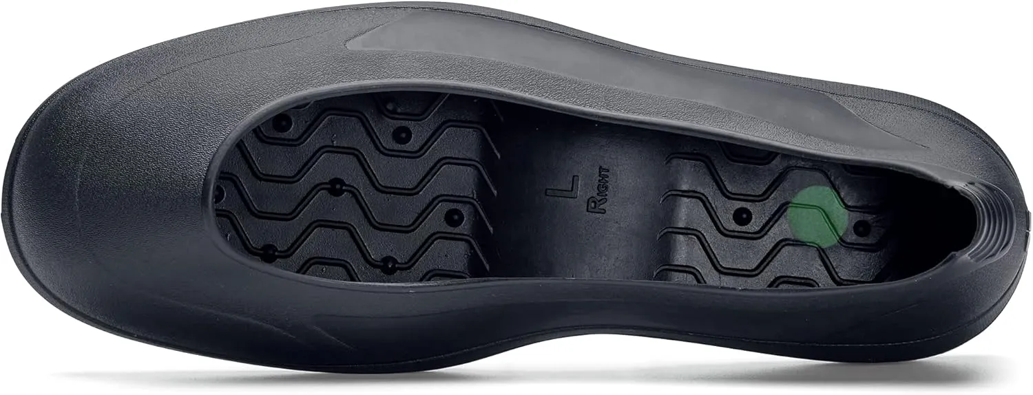 Shoes for Crews Crewguard Chill, Men's, Women's, Unisex Overshoes, Slip Resistant, Water Resistant, Black, L, Men's 10-12 / Women's 12-14