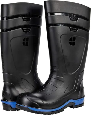 Shoes for Crews Sentry PRO Men's, Women's, Unisex Soft Toe Slip Resistant Work Boot, Black, Men's 4/Women's 6