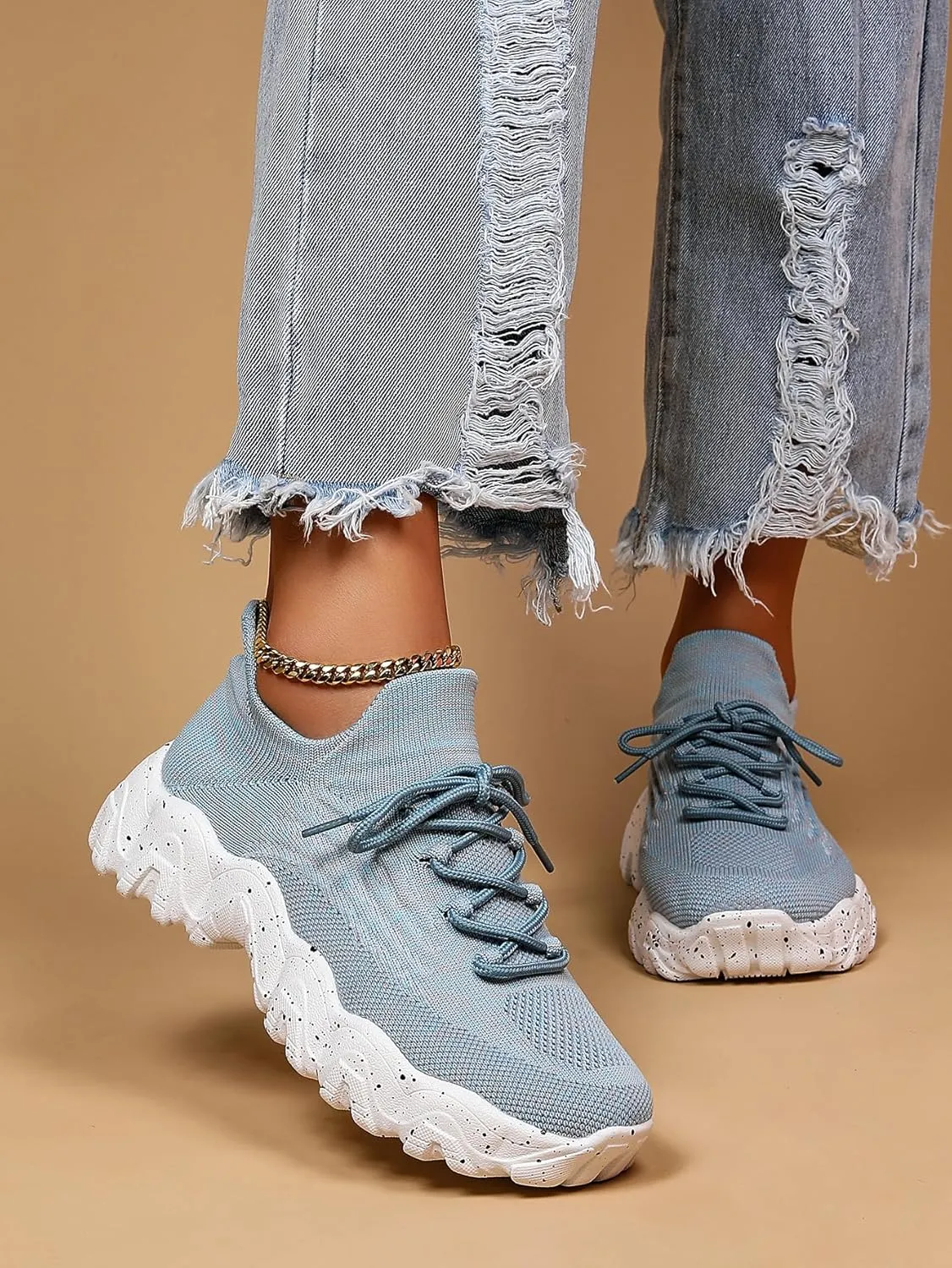 Simply Snug Shoes, 2024 New Mesh Lightweight Casual Breathable Non Slip Low Top Simply Snugs Shoes for Women