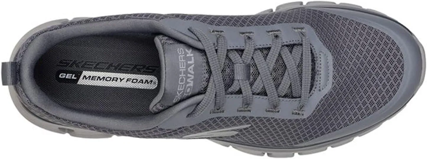 Skechers Men's Gowalk Glide-Step Flex-Athletic Workout Walking Shoes with Gel Memory Foam Sneakers