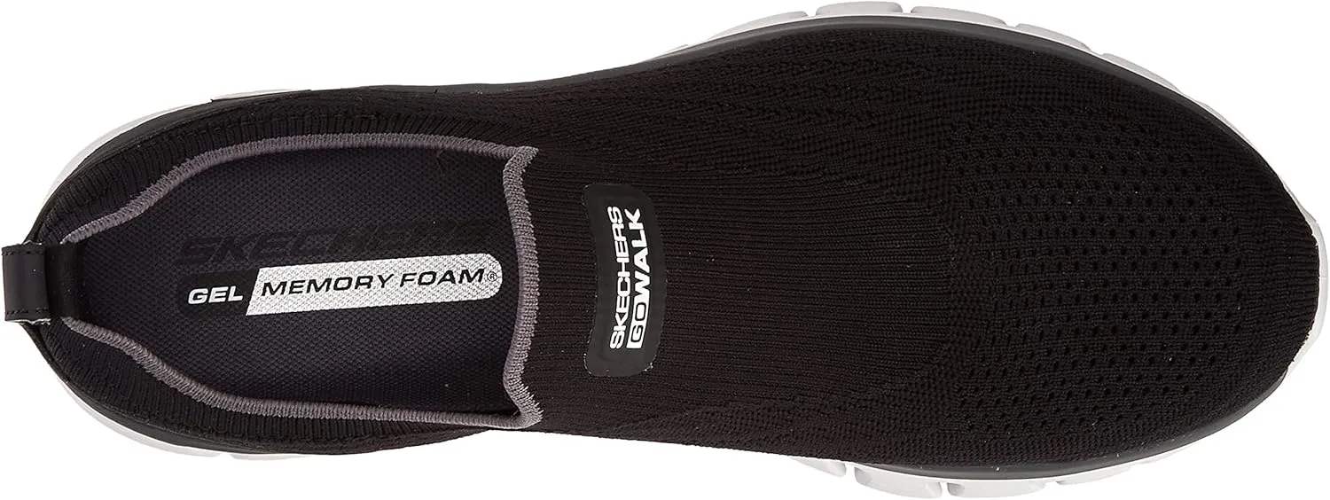 Skechers Men's Gowalk Glide-Step Flex-Athletic Workout Walking Shoes with Gel Memory Foam Sneakers