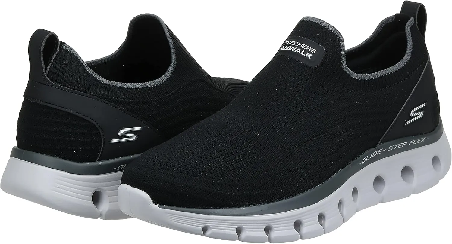 Skechers Men's Gowalk Glide-Step Flex-Athletic Workout Walking Shoes with Gel Memory Foam Sneakers