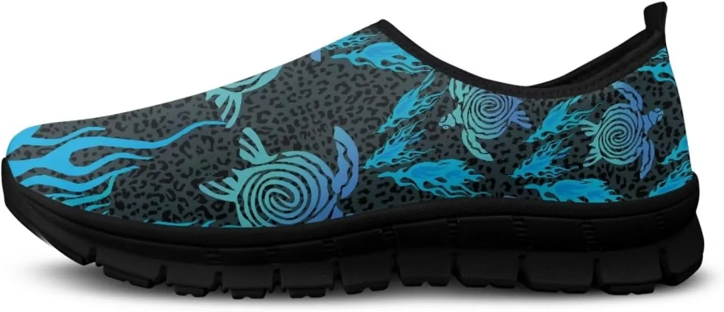 Slip On Walking Shoes Non Slip Breathable Workout Shoes Lightweight Gym Sneakers for Women