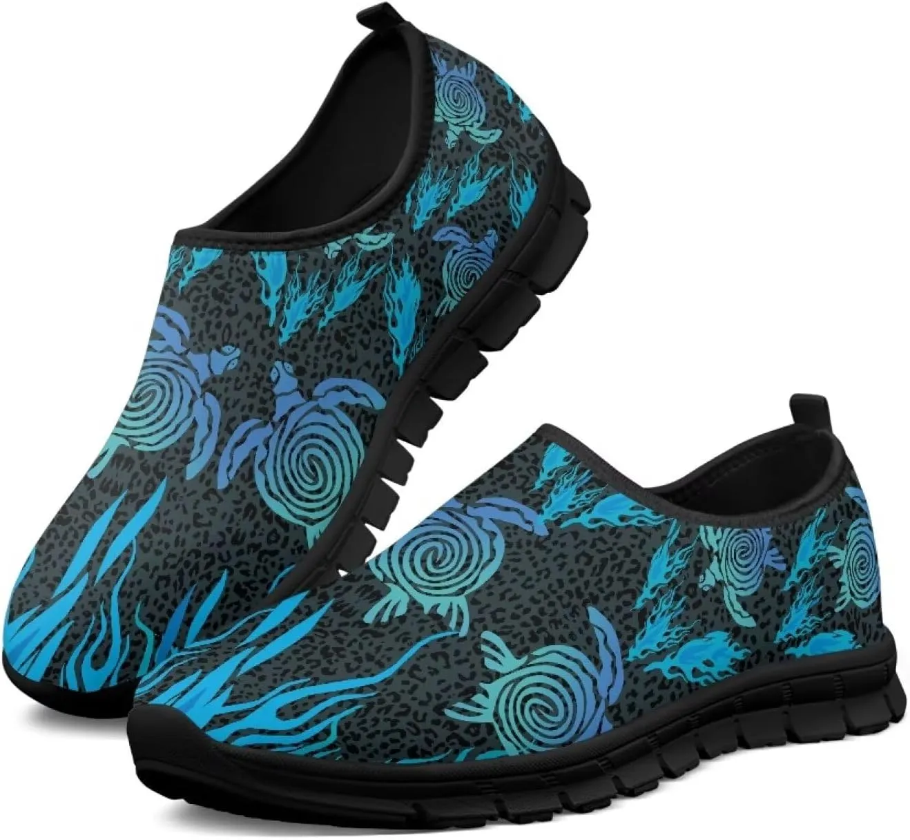 Slip On Walking Shoes Non Slip Breathable Workout Shoes Lightweight Gym Sneakers for Women