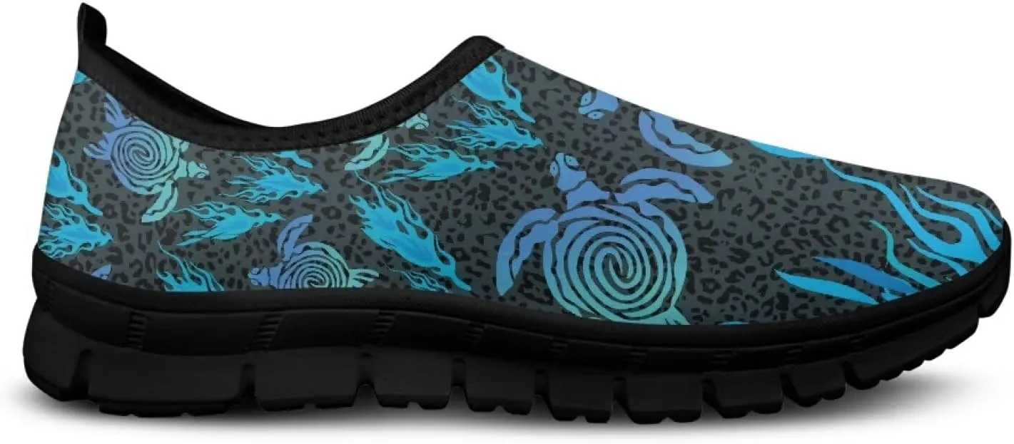 Slip On Walking Shoes Non Slip Breathable Workout Shoes Lightweight Gym Sneakers for Women
