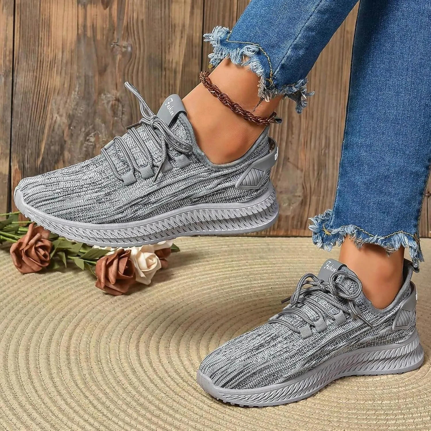 Sneakers Women High Tops Women's Workout Sport Work Casual Tennis Shoes Cute Shoes for Teen Girls Womans Shoes