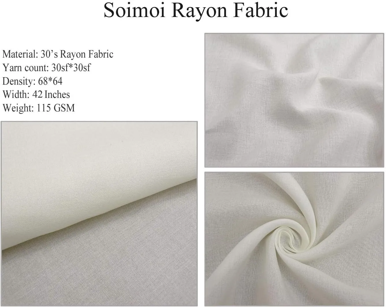 Soimoi Rayon Fabric Boots & Umbrella Shirting Decor Fabric Printed Yard 42 Inch Wide