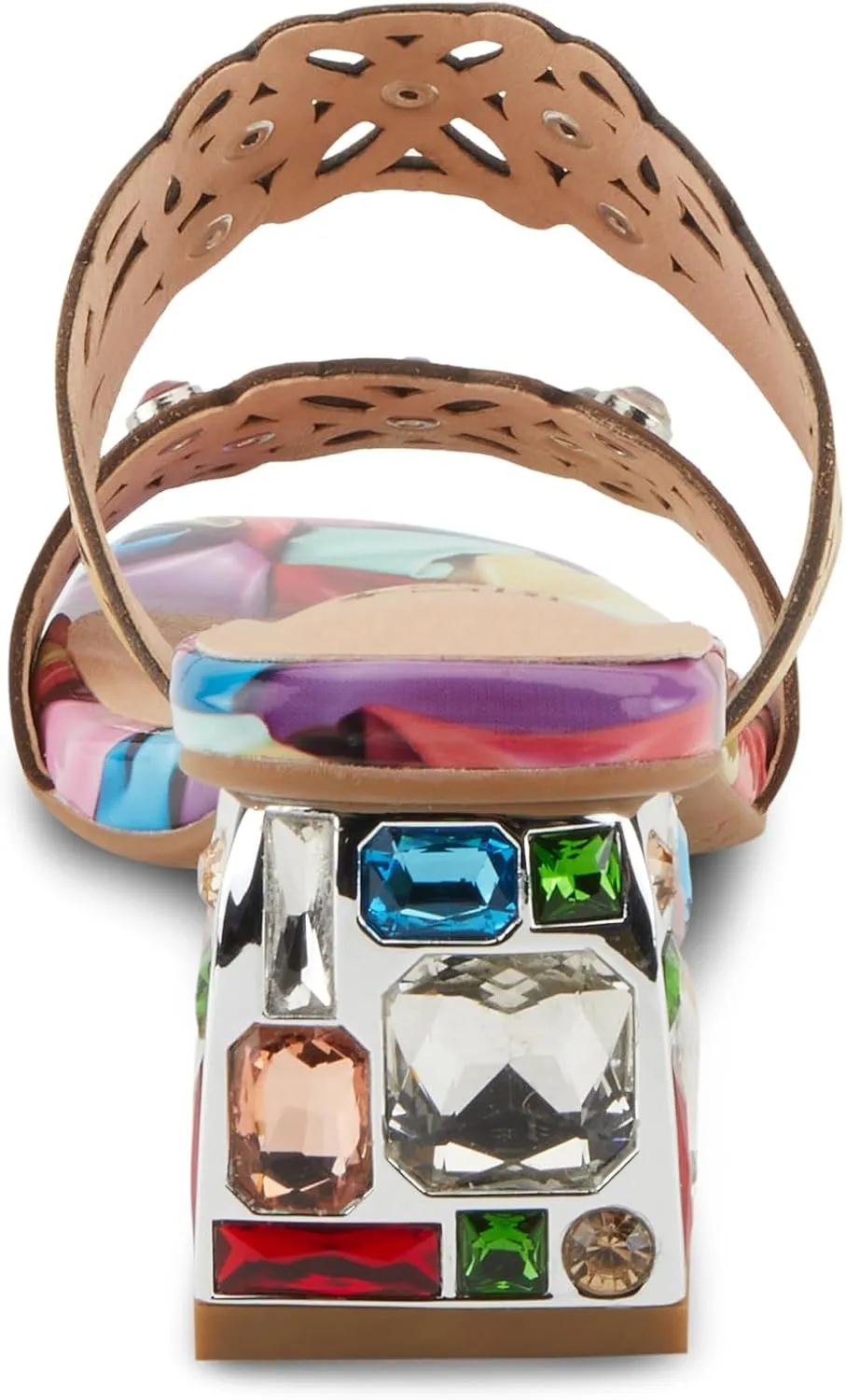Spring Step L'Artiste Women's DREAMY Jewel Heel Sandals - Starry-Eyed Elegance and Unmatched Craftsmanship