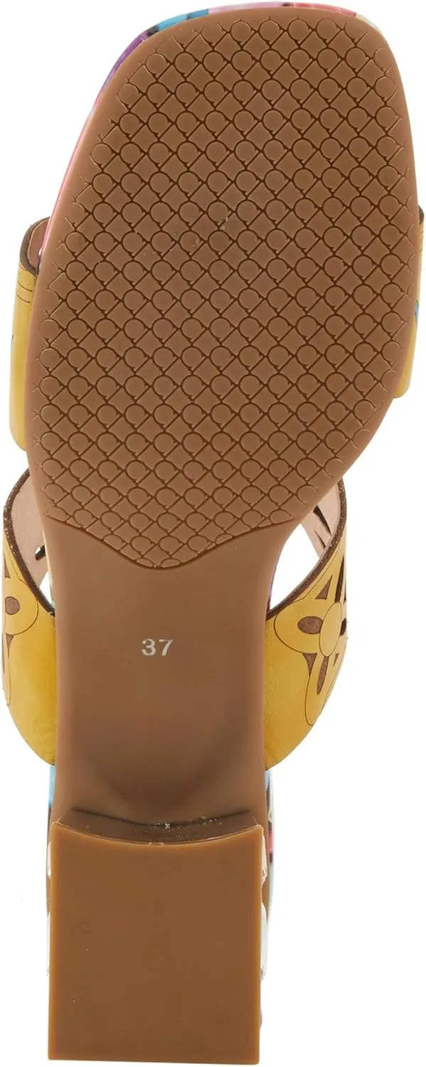 Spring Step L'Artiste Women's DREAMY Jewel Heel Sandals - Starry-Eyed Elegance and Unmatched Craftsmanship