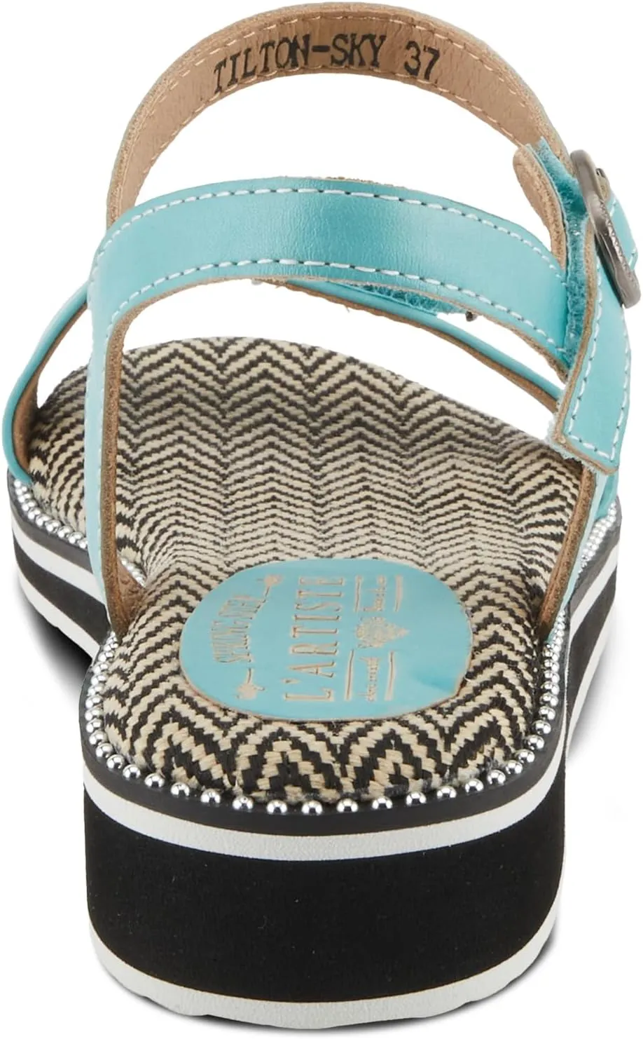 Spring Step L'Artiste Women's Tilton - Casual-Chic Hand-Painted Floral Sandals