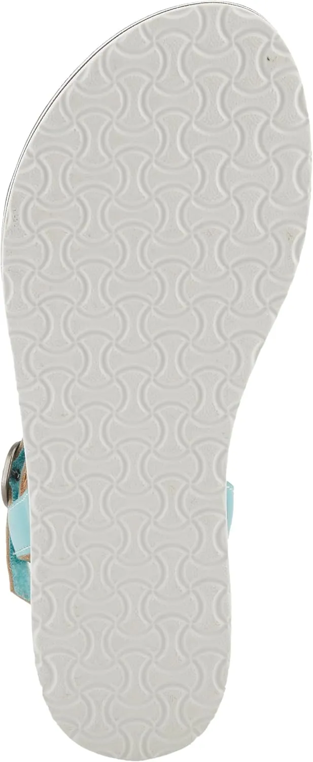 Spring Step L'Artiste Women's Tilton - Casual-Chic Hand-Painted Floral Sandals