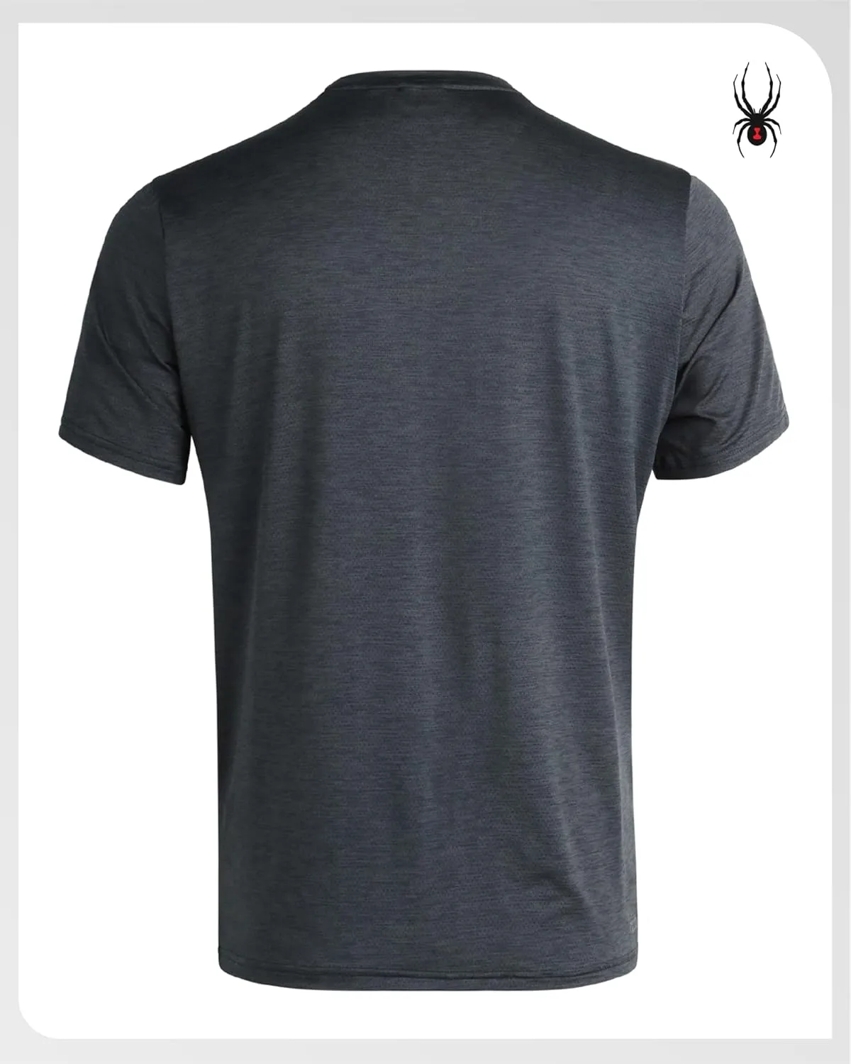 Spyder Men's Athletic T-Shirt - Active Performance Sports Tee - Dry Fit Short Sleeve Shirt (S-XL)