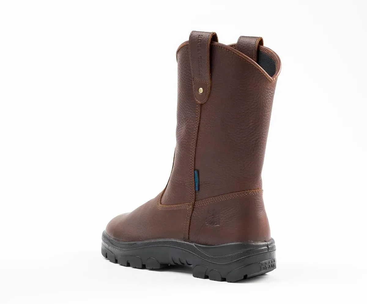 STEEL BLUE 100% COMFORT Heeler Soft Toe Work Boots, Oak