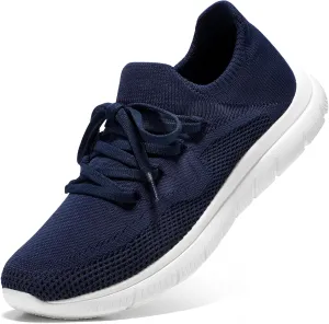 STQ Tennis Shoes Womens Slip on Walking Sneakers for Gym Workout