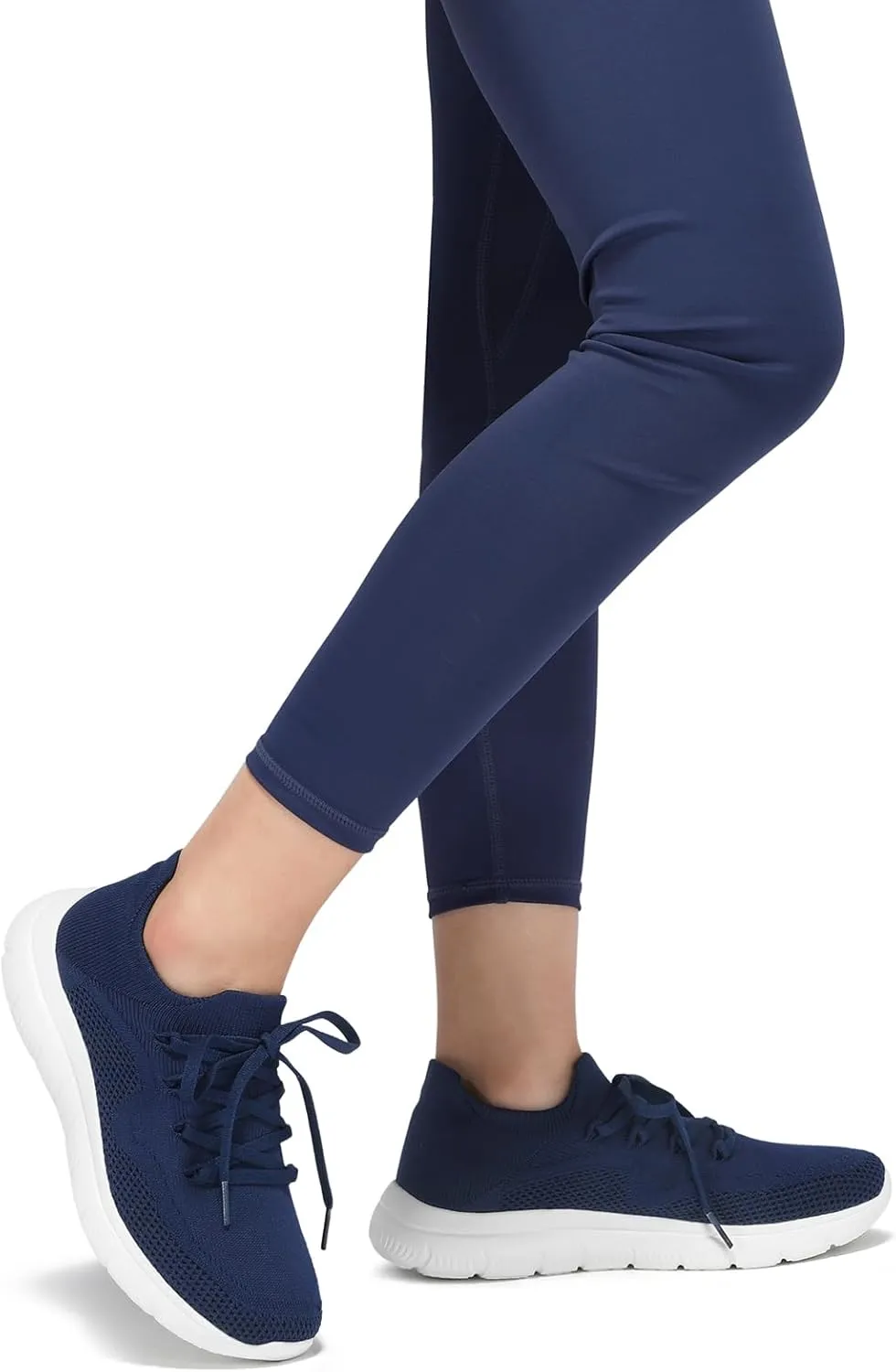 STQ Tennis Shoes Womens Slip on Walking Sneakers for Gym Workout