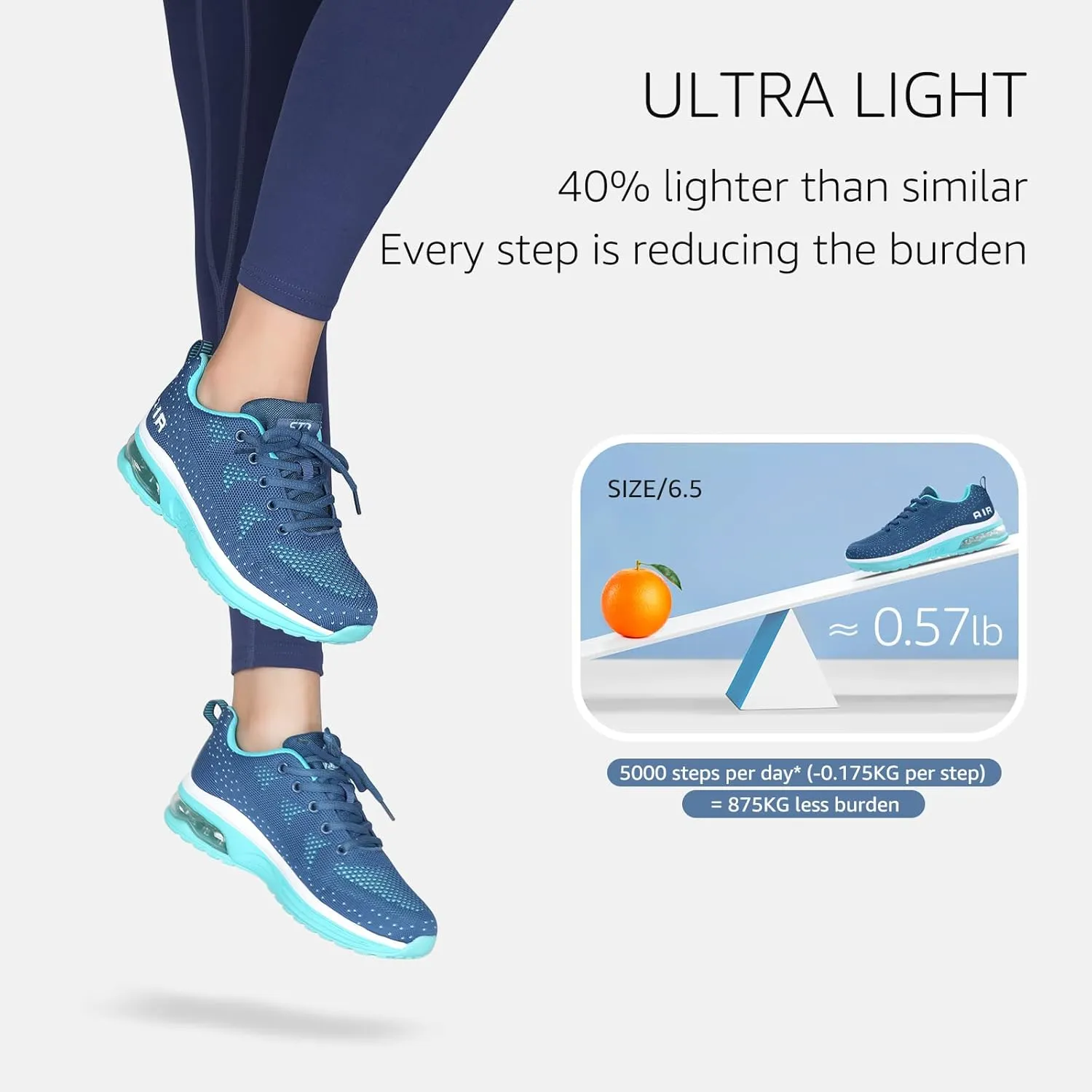 STQ Women's Running Shoes Lightweight Non Slip Walking Tennis Shoes Athletic Workout Gym Cross Training Sneakers