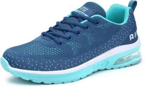 STQ Women's Running Shoes Lightweight Non Slip Walking Tennis Shoes Athletic Workout Gym Cross Training Sneakers